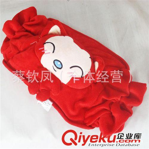 保暖產(chǎn)品 阿貍充電熱水袋 冬季保暖雙插手電暖寶 卡通暖手抱枕電熱水袋原始圖片2