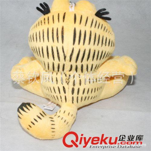 保暖產品 廠家直銷6寸坐姿加菲貓公仔毛絨公仔贈品公仔吸盤公仔環保毛絨原始圖片3