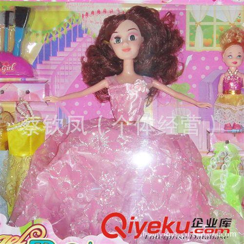 芭芘玩具 芭比娃娃正版大套裝禮盒 兒童玩具女孩子生日禮物低價(jià)批發(fā)原始圖片3