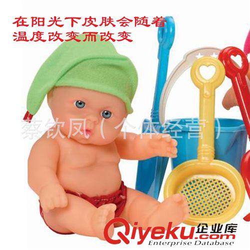 芭芘玩具 供應(yīng) 新奇特搪膠娃娃 兒童玩具娃娃 夏日沙灘娃娃 配套沙灘玩具原始圖片3