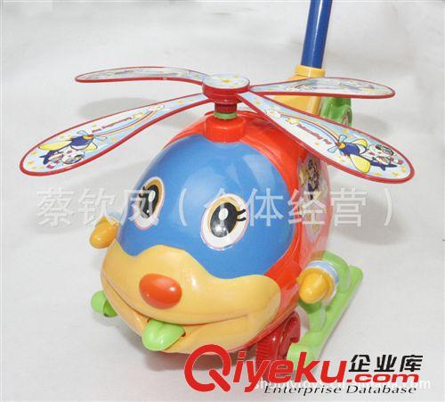 推拉玩具 廠家直銷推拉大黃鴨 推拉翅膀嘴巴會動發(fā)聲大黃鴨 大黃鴨玩具