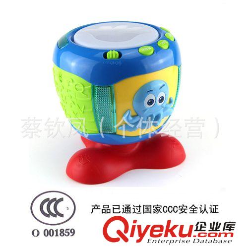 樂(lè)器類玩具 廠家直銷兒童幼教音樂(lè)拍拍鼓 早教手拍鼓玩具 益智音樂(lè)電子鼓原始圖片3