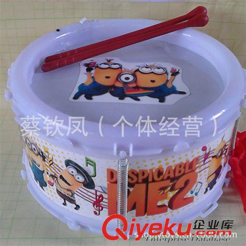 樂器類玩具 直銷卑鄙的我 小黃人燈光爵士鼓 兒童樂器小鼓 迷你爵士鼓原始圖片2