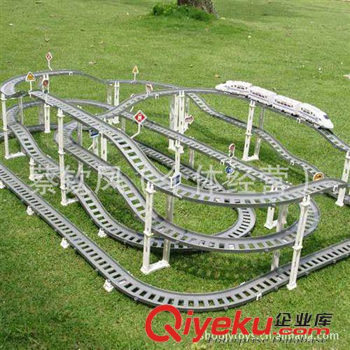 軌道玩具 批發(fā)和諧號(hào)軌道火車玩具 供應(yīng)超豪華立體式電動(dòng)列車軌道組合原始圖片2