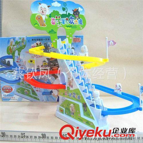 軌道玩具 批發(fā)兒童益智玩具電動音樂燈光憤怒的小鳥爬樓梯軌道電動軌道組合