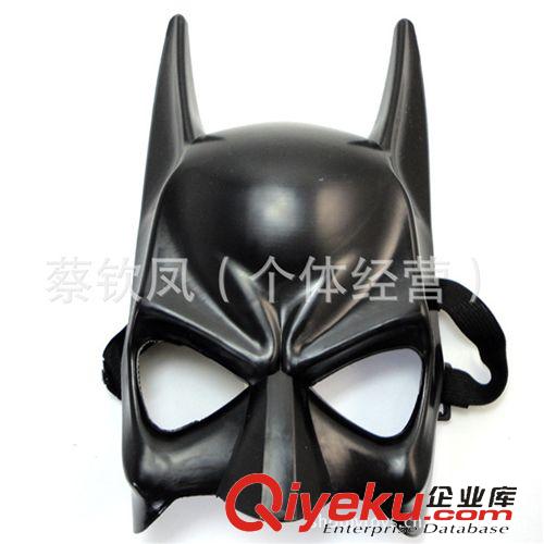 禮品專區(qū) 化妝舞會面具/萬圣節(jié)面具/游戲表演面具/半臉蝙蝠俠面具38g原始圖片2
