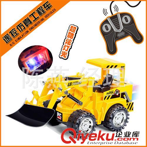 12月新品快訂 3C 六通道遙控仿真工程車(chē)  電動(dòng)開(kāi)路車(chē)  重工遙控兒童玩具1