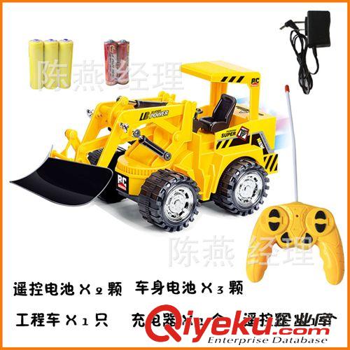 12月新品快訂 3C 六通道遙控仿真工程車(chē)  電動(dòng)開(kāi)路車(chē)  重工遙控兒童玩具1