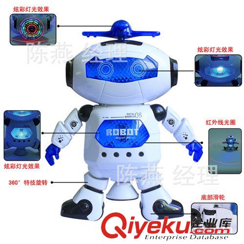 12月新品快訂 全新360度旋轉(zhuǎn)電動(dòng)跳舞機(jī)器人 勁風(fēng)旋舞者 旋轉(zhuǎn)劈叉帶紅外線 0.43