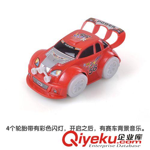 電動玩具類 電動萬向明輪彩光音樂賽車 電動玩具 電動車0.15原始圖片2