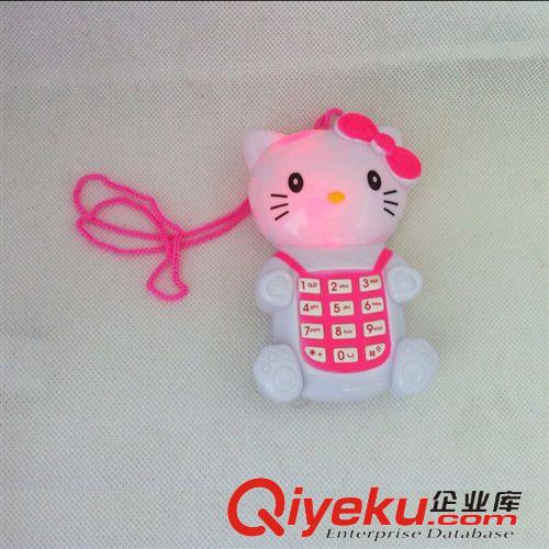 閃光類玩具 Hello kitty手機(jī) 帶燈光音樂 KT貓益智發(fā)光地攤熱賣玩具原始圖片3