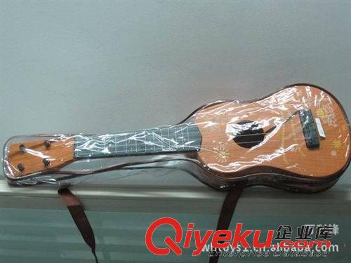 樂器玩具 萬利鋒玩具廠家直銷新款水紋鋼絲玩具吉他單色原始圖片3