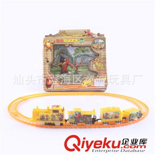 電動(dòng)類 供應(yīng)熊出沒(méi)電動(dòng)軌道車 熱賣熊出沒(méi)玩具軌道火車 熊出門電動(dòng)玩具原始圖片2