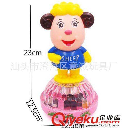 電動(dòng)類 2015{zx1}產(chǎn)品電動(dòng)羊 帶燈光音樂投影 小蘋果歌趣原始圖片3