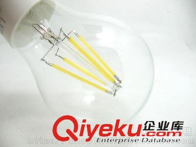 LED燈泡 新品上市燈絲燈泡led E27螺口led燈絲型燈泡4W LED鎢絲球燈泡超亮原始圖片3