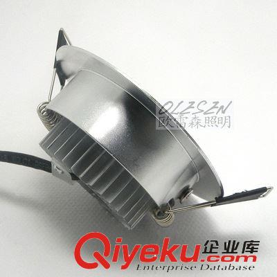 LED天花燈 中山廠家直銷 led射燈 led天花燈5w LED筒燈批發(fā)加工3W節(jié)能燈原始圖片2