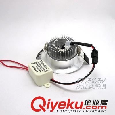 LED天花燈 中山廠家直銷 led射燈 led天花燈5w LED筒燈批發(fā)加工3W節(jié)能燈原始圖片3