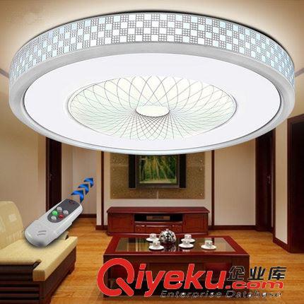 LED圓形吸頂燈 遙控吸頂燈現代客廳燈臥室燈浪漫溫馨房間燈飾大氣led吸頂燈具原始圖片3