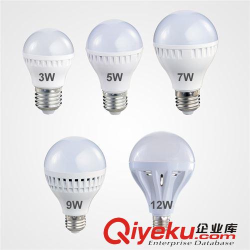 LED球泡燈 9w球泡燈 塑料球泡燈 新款led燈泡 節能燈 廠家直銷