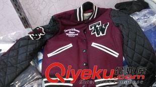冬款加棉棉服/羽絨服 15款 日式刺繡TW字母拼接長袖加棉加厚 女式冬款棉衣棉服外套原始圖片2