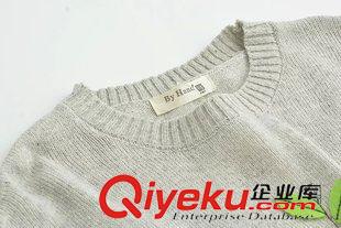 女式針織毛衣 15款 森女民族風全棉針織長袖拼貼樹葉寬松套頭秋季女裝毛衣原始圖片2