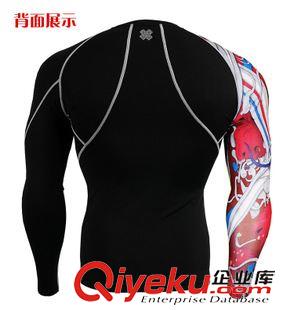 所有产品 fixgear男运动紧身衣健身跑步训练服篮球服厂家直销速干CP-B19R