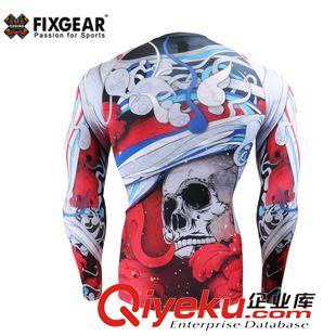 fixgear長(zhǎng)袖運(yùn)動(dòng)緊身衣 廠家直銷(xiāo) 熱銷(xiāo)爆款fixgear長(zhǎng)袖騎行服單車(chē)自行車(chē)騎行服 CFL-B19