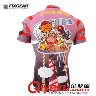 短袖騎行服 Fixgear騎行服短袖套裝夏自行車騎行短褲廠家直銷定制批發(fā)1602