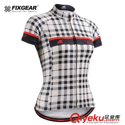 短袖騎行服 FIXGEAR女式自行車短袖騎行服套裝夏季速干廠家直銷可定制CS-W102