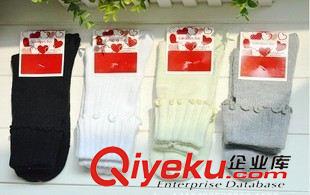 女平板襪 俄羅斯訂單純色雙針襪子翻邊女襪外貿(mào)原單大碼女士寬松口襪批發(fā)原始圖片2