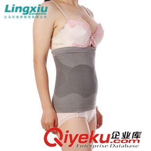 點膠自發熱塑身內衣 新款無縫竹炭瘦腰帶 收腹塑身束腰 女腰封瘦腰帶產后塑身腰帶庫存原始圖片3