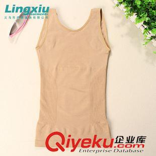 點膠自發熱塑身內衣 點膠塑身衣供應遠紅外線點膠收腹塑身上衣背心美體塑身衣塑身背心原始圖片2