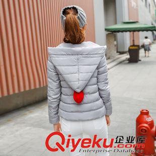 棉衣 2015冬季新款時尚韓版短款百搭卡通貼繡毛領(lǐng)保暖羽絨棉服女棉衣潮原始圖片3