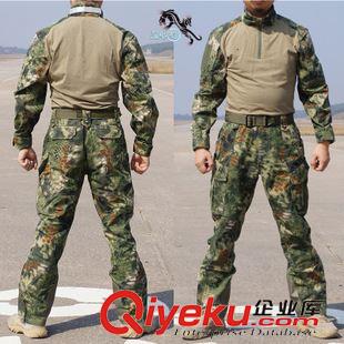 夏季新品 【廠家熱銷】蟒紋迷彩服套裝戶外野戰(zhàn)CS透氣偽裝速干作訓(xùn)服套裝