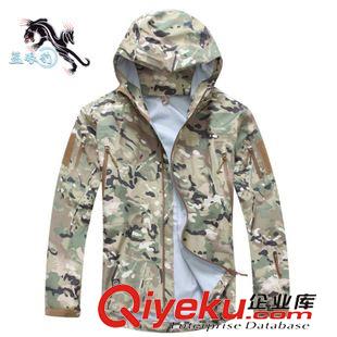 作战服 【冬季新品】鲨鱼皮猛禽硬壳冲锋衣 zp 男三合一防水透气全压胶