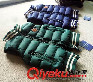 全部產(chǎn)品 秋冬精品兒童裝批發(fā) 男童羅紋立領(lǐng)羽絨棉馬甲 中小童棉馬甲背心原始圖片3