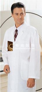 白大褂 廠家定制醫(yī)生工作服試驗服tj批發(fā)勞保白大褂食品廠工作大褂