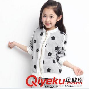 童套裝 2014秋款童裝新品 小梅花長袖女童套裝 兒童運動套裝 童裝批發原始圖片3