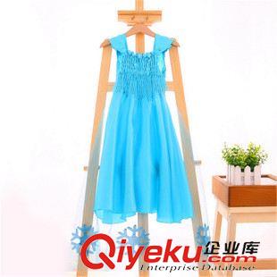New November 童裝批發 女童新款亮片冰雪奇緣肩帶連衣裙 兒童公主裙 廣東貨源原始圖片2