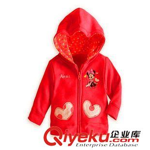 上衣-Jacket 女童秋裝 爆款卡通米妮愛心貼布外套 工廠直批 SY070原始圖片2