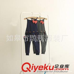 褲子-Pants 外贸童装批发 韩版童装批发 T家女童波点KT猫背带裤厂家直销现货