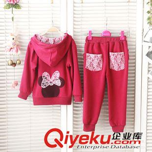 裙 褲套裝-Dress pants suit 2013秋款童裝 蕾絲蝴蝶運(yùn)動(dòng)套裝 衛(wèi)衣套裝 外貿(mào)熱款套裝 現(xiàn)貨批發(fā)