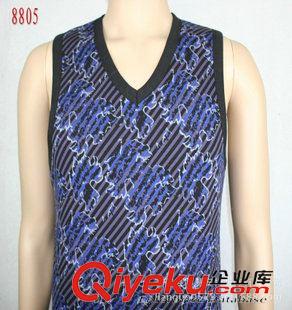 男女保暖背心 加絨加厚秋冬保暖背心批發(fā)　圓領(lǐng)印花男打底背心廠家直銷(xiāo)