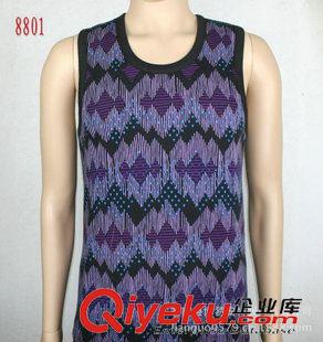 男女保暖背心 冬季熱銷　時(shí)尚v領(lǐng)提花男保暖背心批發(fā)　韓版修身背心廠家原始圖片2