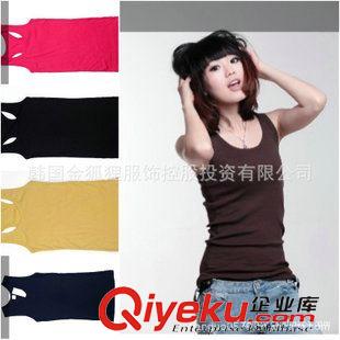 女士背心 庫存女打底背心 糖果多色工字背心批發(fā) 韓版女背心