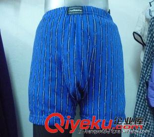 庫存清倉 廠家批發可OEM 外貿男士平角短褲 條紋平角內褲男 庫存甩賣