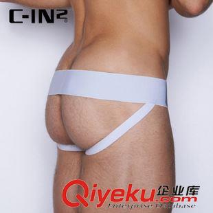 CIN2-經(jīng)典系列 CIN2 zp 純棉透氣寬腰丁字褲男 男士性感雙丁褲 4025