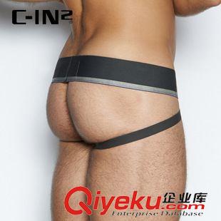 POP-流行色系列 CIN2春季新品男士內(nèi)褲 全棉U凸囊袋性感透氣雙丁字褲 男1525F