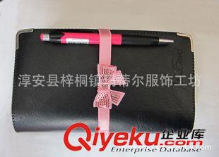 書帶，裝飾束帶 廠家直銷亮片書帶， 珠片發(fā)帶。 亮片蝴蝶結(jié)筆記本束帶。原始圖片3