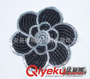 刺繡，珠片亮片刺繡 廠家直銷電腦刺繡專做亮片珠片刺繡原始圖片2